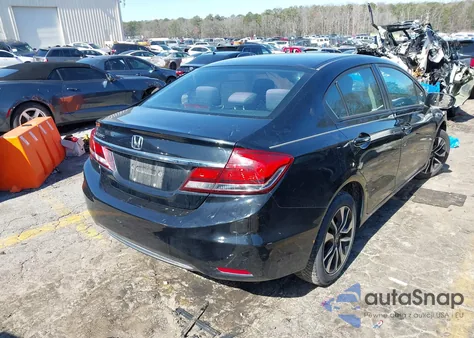 2014 Honda Civic Ex из США, поврежденный, VIN 19XFB2F80EE079102